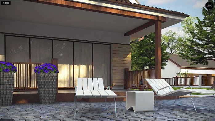 Проект дома U362 - 6 С мансардным этажом дома в Киеве