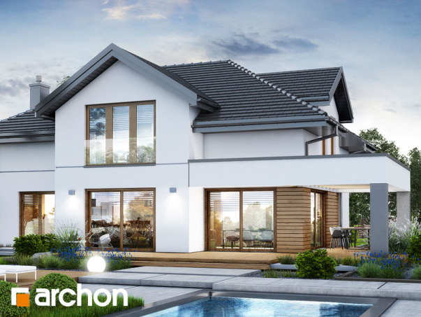 Проект дома Вилла Миранда 18 (Г2Е) - 1 Двухэтажные дома в Киеве