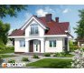 Проект дома Дом под белой акацией вер.2 - 1 С мансардным этажом дома в Киеве