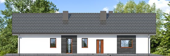 Проект дома Дом в видличках - 4 Одноэтажные дома в Киеве