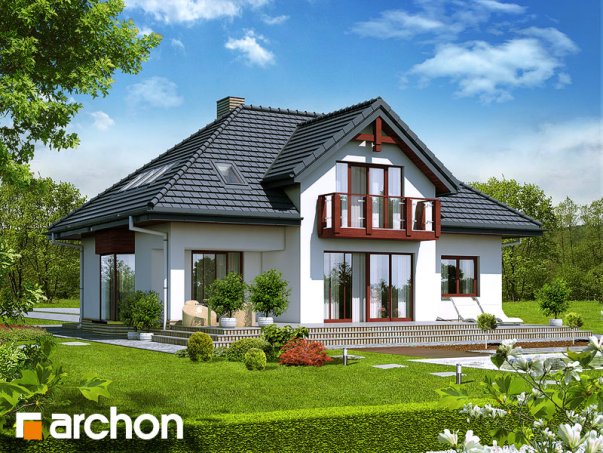 Проект дома Дом в калатеях 2 - 2 С мансардным этажом дома в Киеве