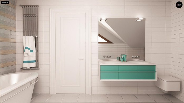 Проект дома U163 - 13 С мансардным этажом дома в Киеве