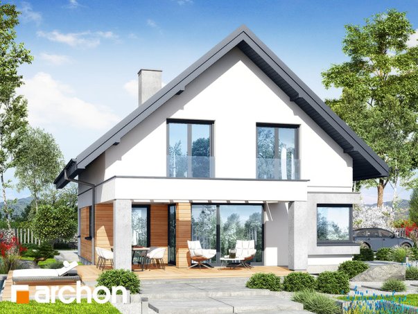 Проект дома Дом в изопируме 7 (Г2) - 2 С мансардным этажом дома в Киеве