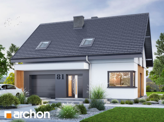 Проект дома Дом в бруснике 5