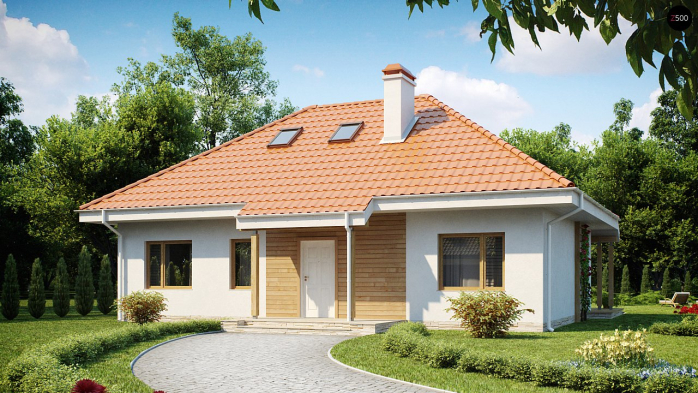 Проект дома U169 - 2 С мансардным этажом дома в Киеве