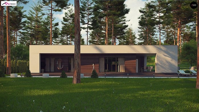 Проект дома Ux80 - 9 Одноэтажные дома в Киеве