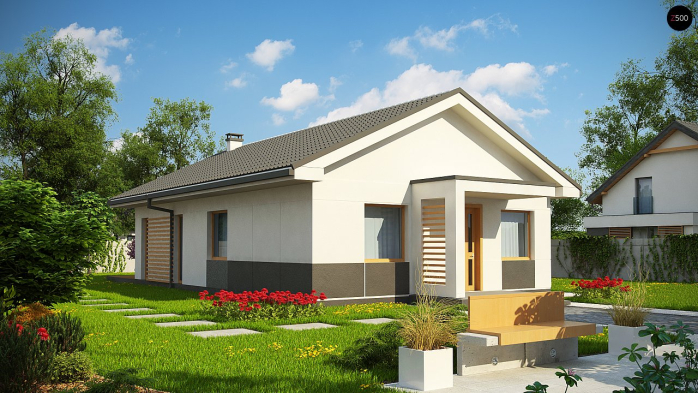 Проект дома U329 - 1 Одноэтажные дома в Киеве