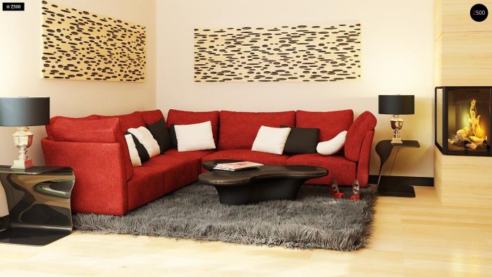 Проект дома Ux24 a k - 5 Двухэтажные дома в Киеве