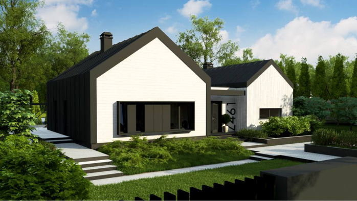 Проект дома U461 - 1 Одноэтажные дома в Киеве