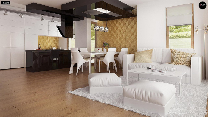 Проект дома Ux116 - 16 Одноэтажные дома в Киеве