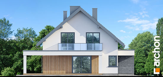 Проект дома Дом в нефрисах (Г2) - 5 С мансардным этажом дома в Киеве