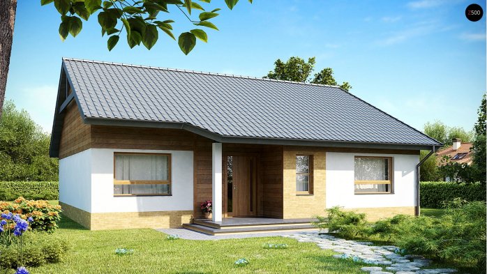 Проект дома U41 - 2 Одноэтажные дома в Киеве