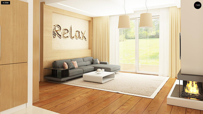 Проект дома U87 - 4 Одноэтажные дома в Киеве