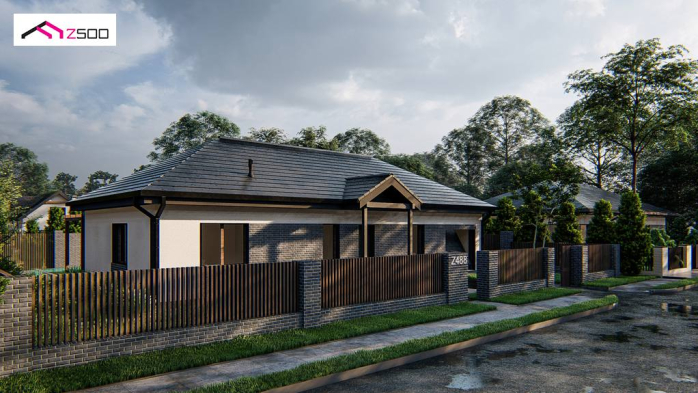 Проект дома U488 - 2 Одноэтажные дома в Киеве