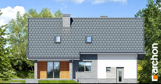 Проект дома Дом в айдаредах 4 (П) - 6 С мансардным этажом дома в Киеве