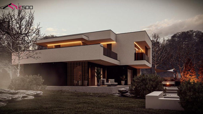 Проект дома Ux220 - 2 Двухэтажные дома в Киеве