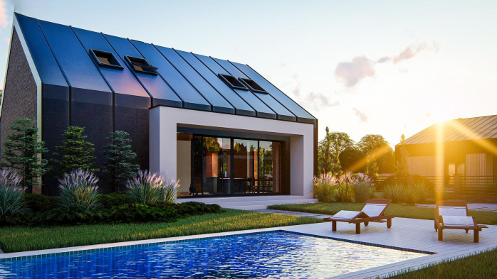 Проект дома U416 - 4 С мансардным этажом дома в Киеве