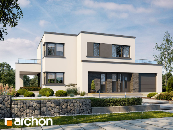 Проект дома Дом в пернециях - 2 Двухэтажные дома в Киеве