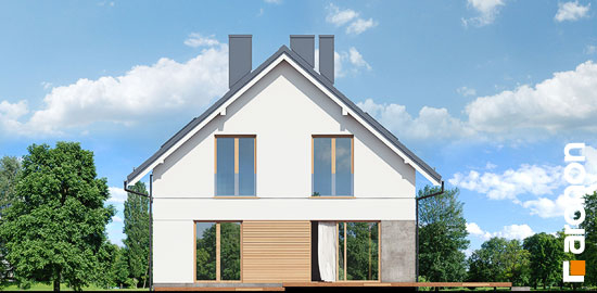 Проект дома Дом под хикорой 3 - 6 С мансардным этажом дома в Киеве