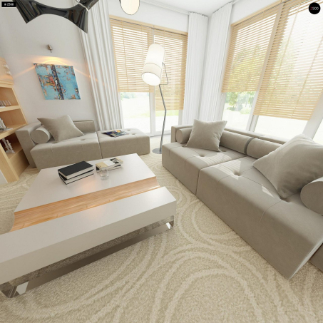 Проект дома Ux114 - 6 Двухэтажные дома в Киеве