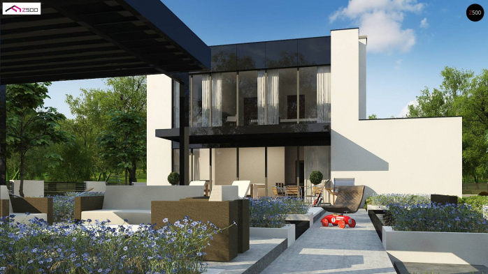 Проект дома Ux148 - 6 Двухэтажные дома в Киеве