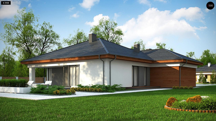 Проект дома U333 - 6 Одноэтажные дома в Киеве
