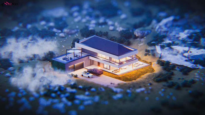 Проєкт будинку U556 - Двоповерхові дома у Києві