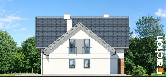 Проект дома Дом в гортензиях 2 (Г2) - 5 С мансардным этажом дома в Киеве