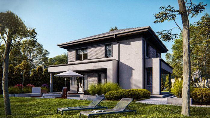 Проект дома U551 - 5 Двухэтажные дома в Киеве