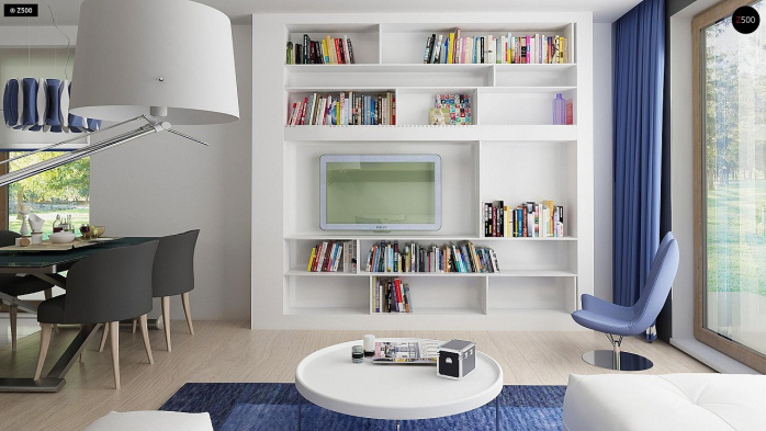 Проект дома U184 - 6 С мансардным этажом дома в Киеве