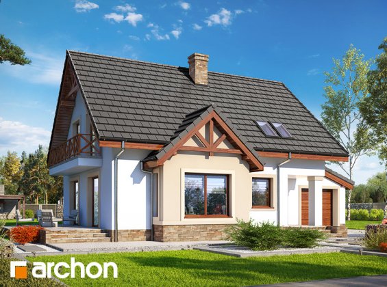 Проект дома Дом в мандаринках (Г) вер.2