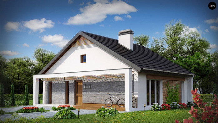 Проект дома U242 - 1 Одноэтажные дома в Киеве