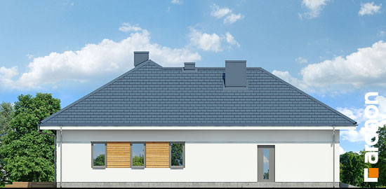 Проект дома Дом в бирюзе (Г2) - 5 Одноэтажные дома в Киеве