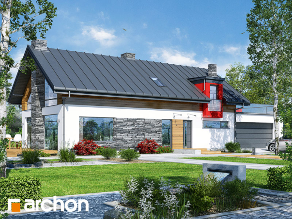 Проект дома Дом в лаврах (Г2П) - 2 С мансардным этажом дома в Киеве