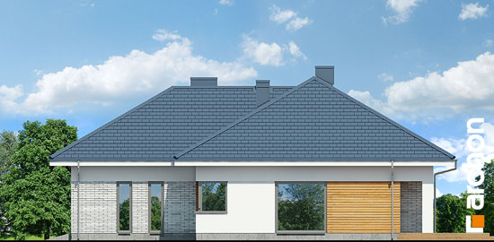 Проект дома Дом в бирюзе (Г2) - 4 Одноэтажные дома в Киеве