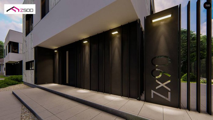 Проект дома Ux90 - 6 Двухэтажные дома в Киеве