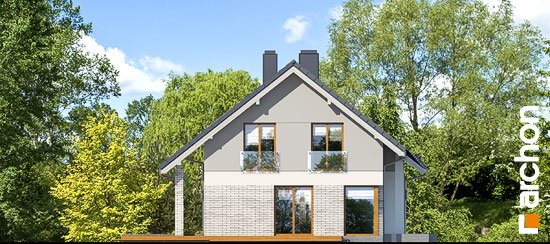 Проект дома Дом в вистерии 5 (Г2) - 5 С мансардным этажом дома в Киеве