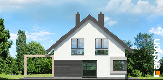 Проект дома Дом в гвоздиках (Г2) - 5 С мансардным этажом дома в Киеве