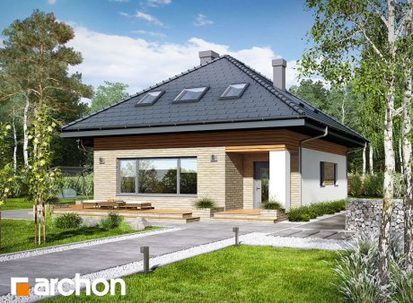 Проект дома Дом в сирени (М) вер.2