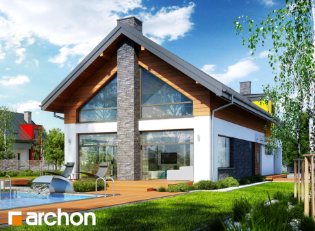 Проєкт будинку Будинок в лаврах вер.2