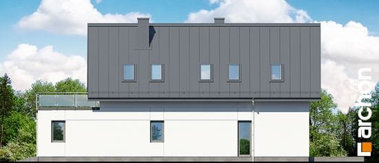 Проект дома Дом под хикорой - 4 С мансардным этажом дома в Киеве