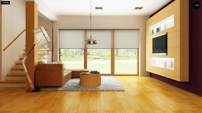 Проект дома U34 - 5 С мансардным этажом дома в Киеве