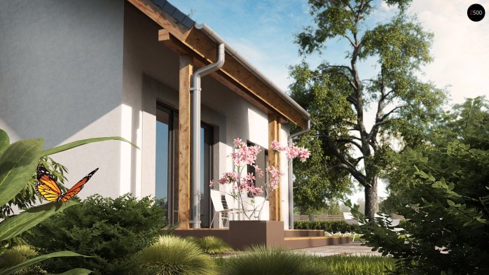 Проект дома U92 - 3 С мансардным этажом дома в Киеве