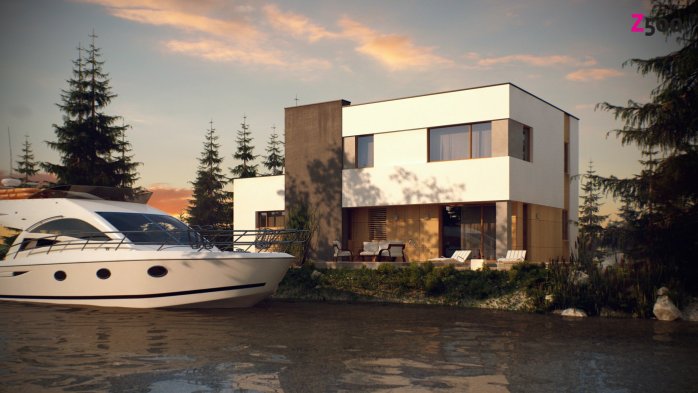 Проект дома Ux59 pk - 8 Двухэтажные дома в Киеве