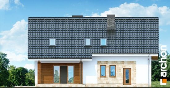 Проект дома Дом в яблонках (Г2) - 6 С мансардным этажом дома в Киеве