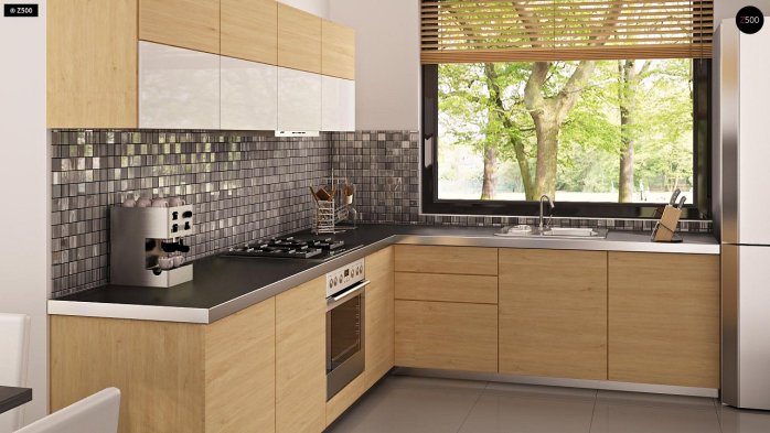 Проект дома U124 - 7 С мансардным этажом дома в Киеве