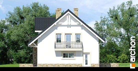 Проект дома Дом в рододендронах 14 вер.2 - 4 С мансардным этажом дома в Киеве