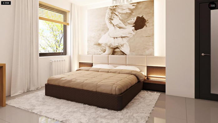 Проект дома U124 - 15 С мансардным этажом дома в Киеве