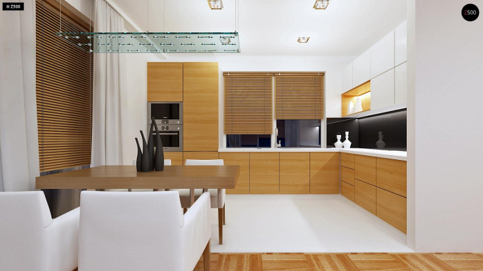 Проект дома U191 - 7 Одноэтажные дома в Киеве