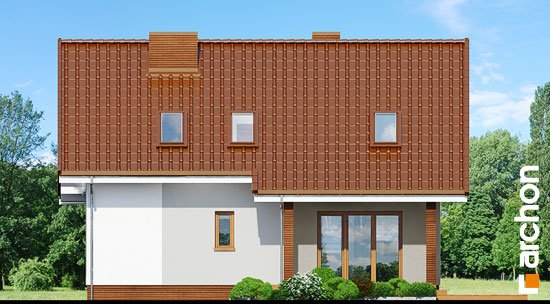 Проект дома Дом в журавках вер.2 - 6 С мансардным этажом дома в Киеве